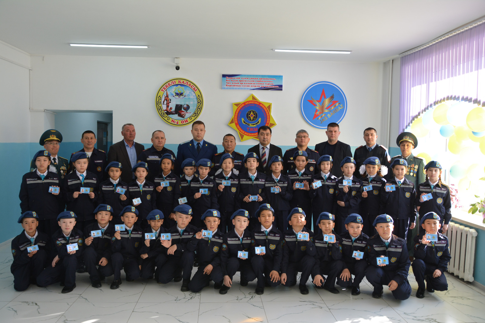 Кадетский класс юных спасателей открылся в области Жетісу.