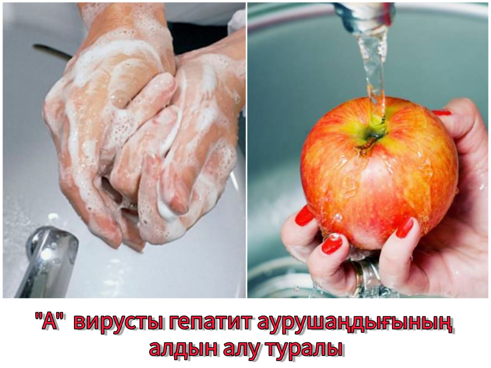 «А» вирусты гепатит аурушаңдығының алдын алу туралы