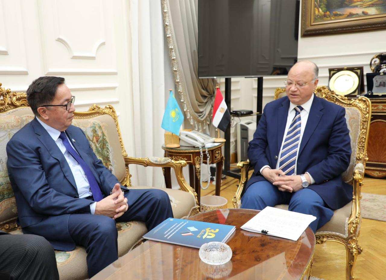Қазақстанмен екіжақты ынтымақтастықтың өзекті мәселелері Каир губернаторымен талқыланды