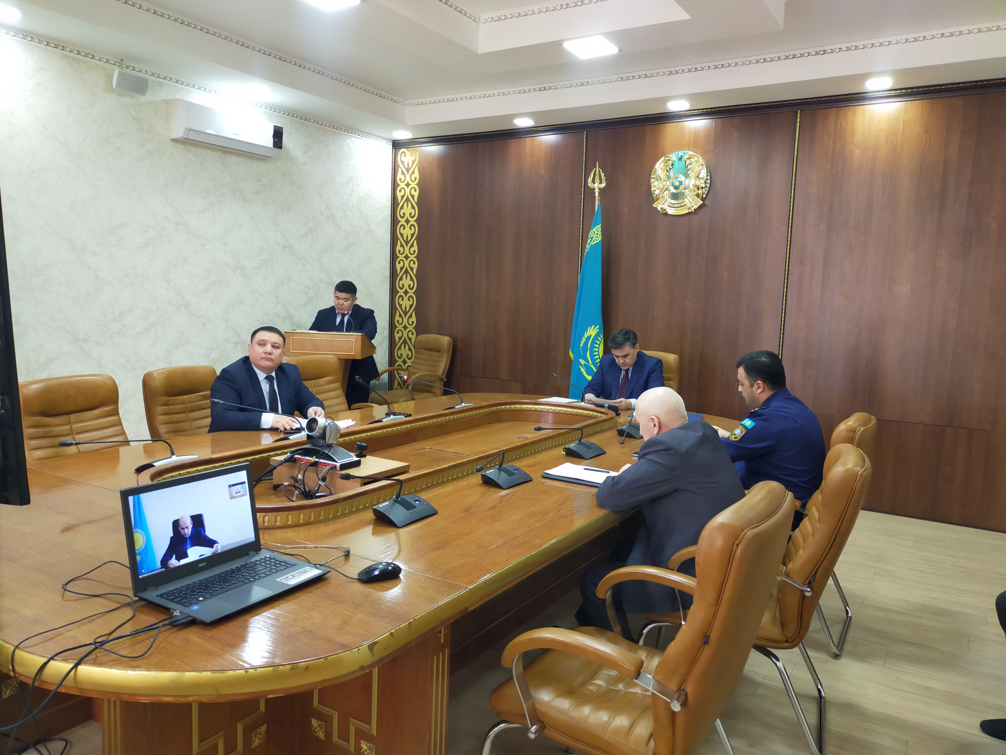 22 февраля 2023 года с участием заместителя акима Костанайской области состоялась коллегия