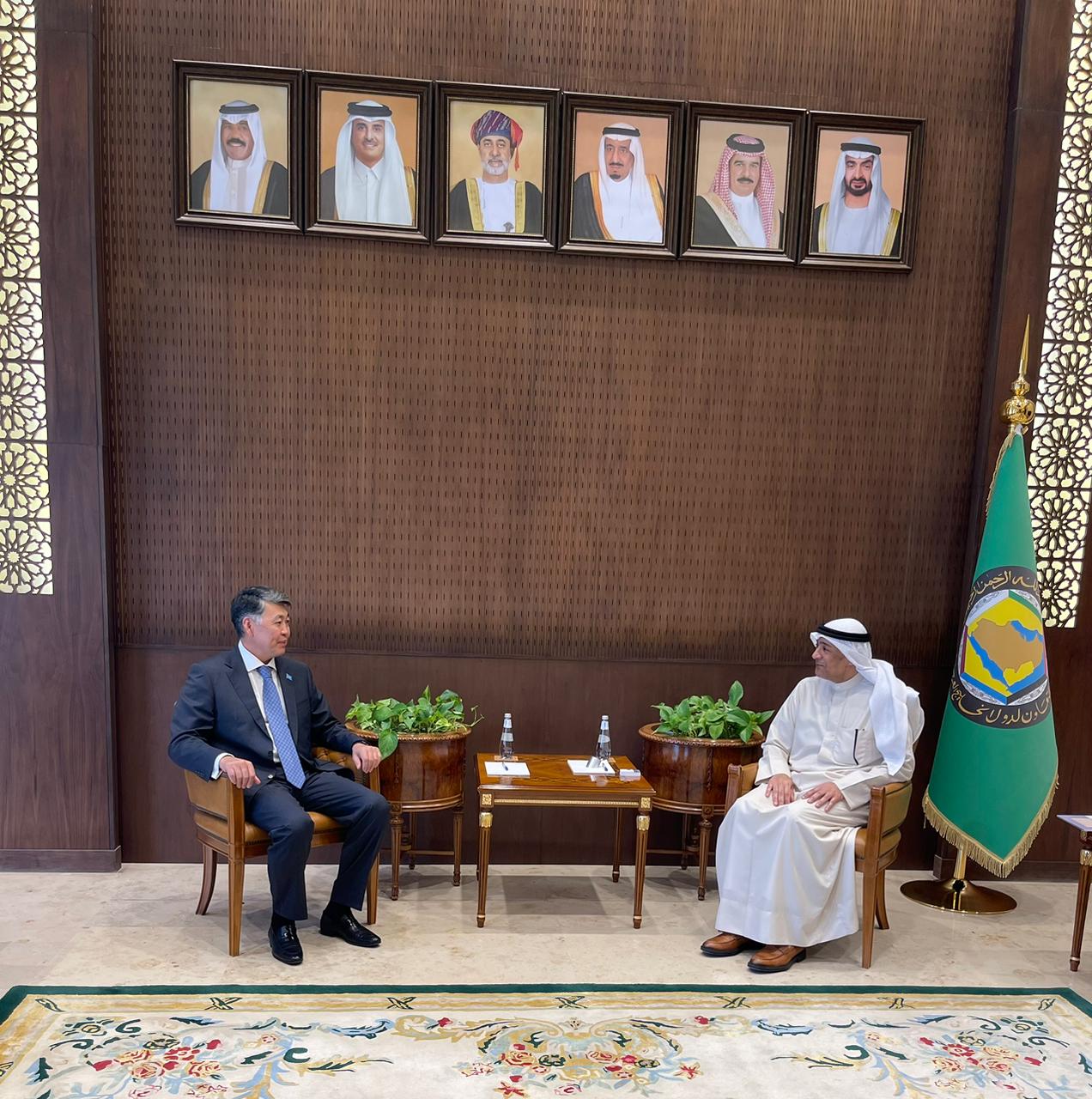 Gulf Cooperation Council is Interested in Developing Cooperation with Kazakhstan and Central Asian Region