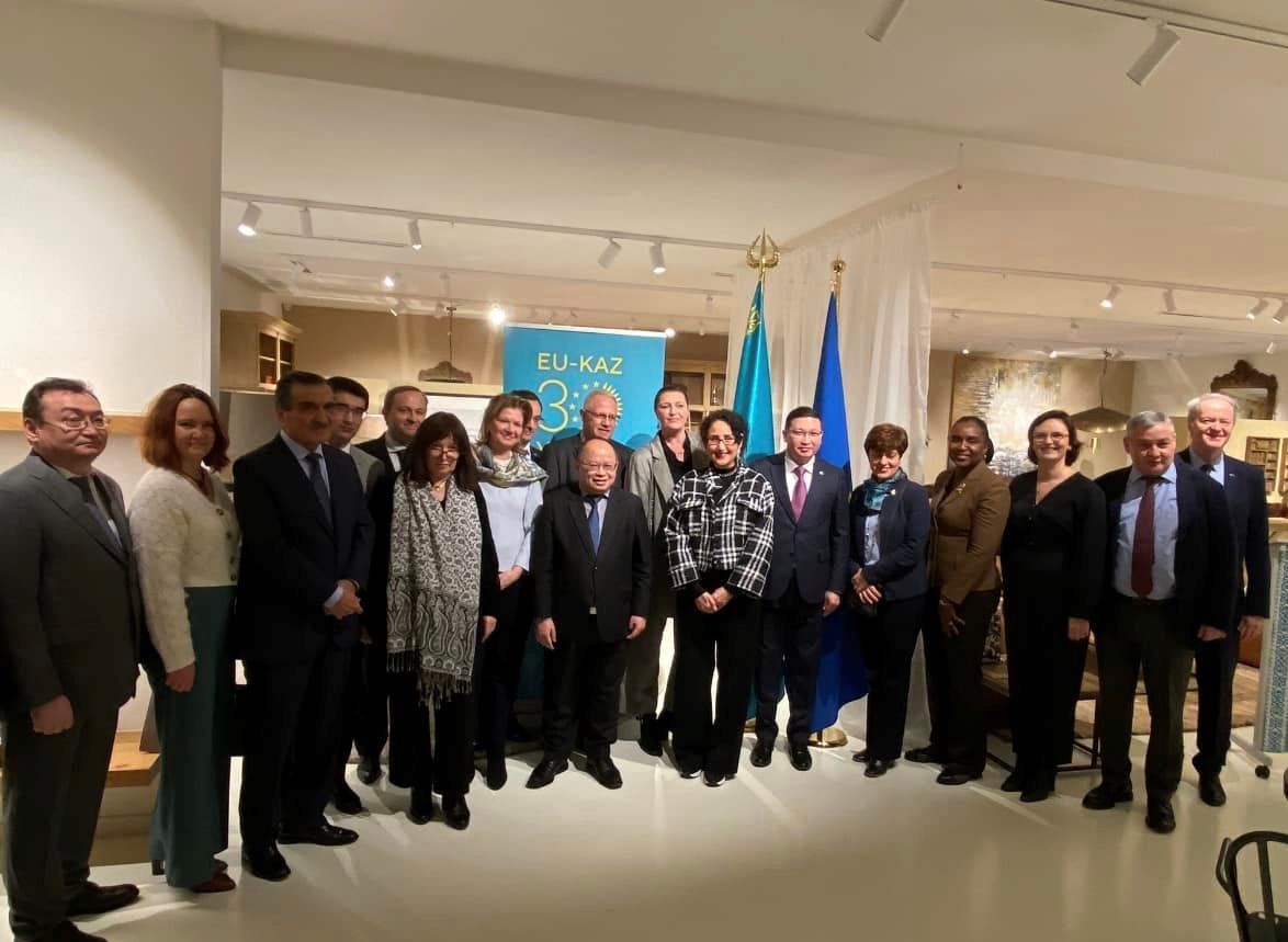 Presentation of Special Edition to Mark 30 Years of Diplomatic Relations Between Kazakhstan and European Union Held in Brussels