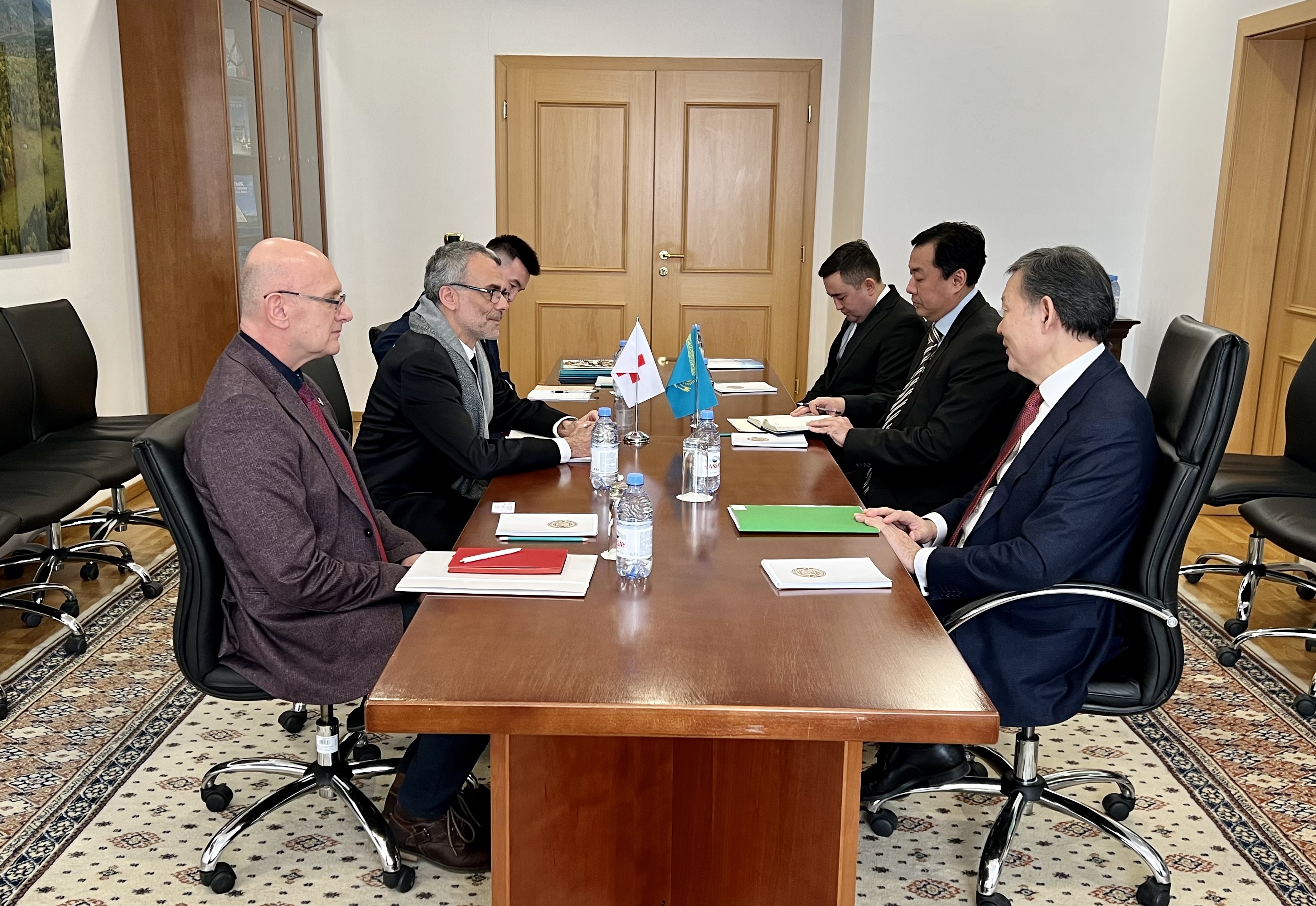 Prospects for Further Cooperation with International Committee of Red Cross were Discussed at Kazakhstan's Foreign Ministry