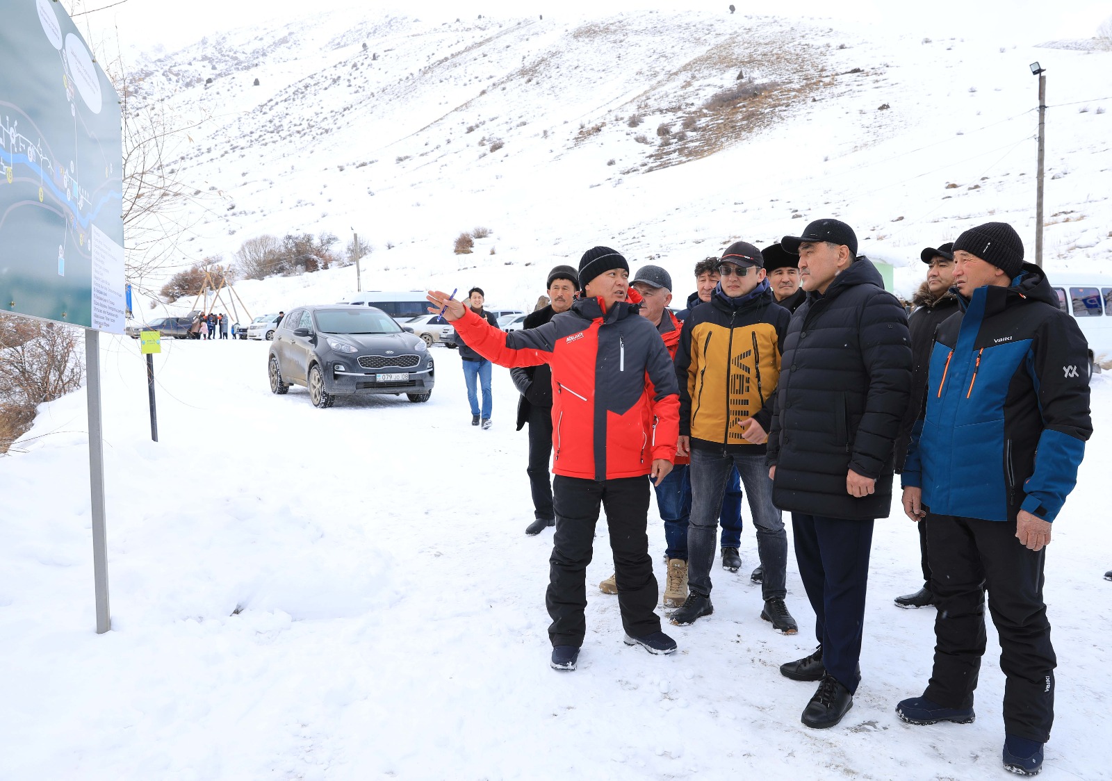 В Жуалынском районе открылась горнолыжная база