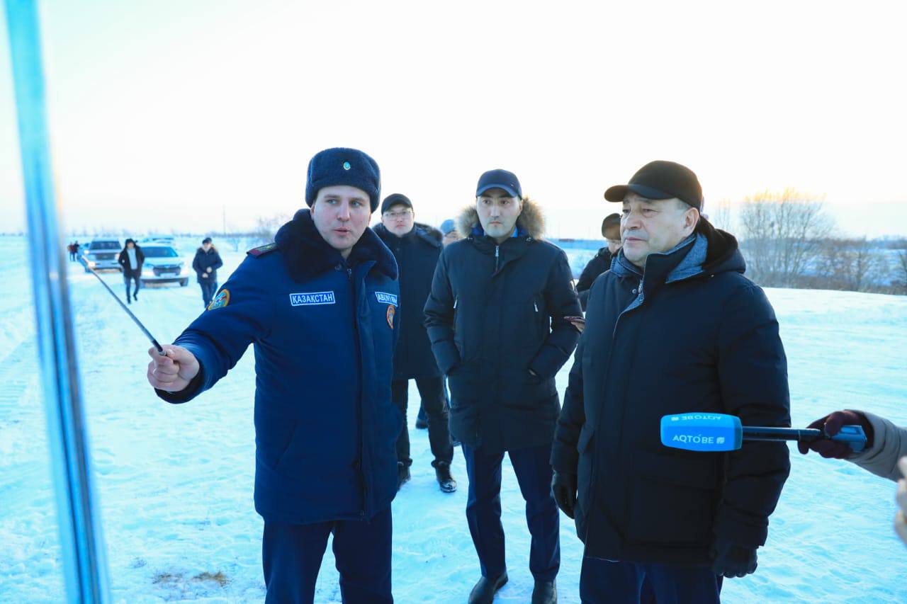 Ералы Тоғжанов Мәртөк ауданындағы су тасқынына қарсы іс-шаралардың барысымен танысты