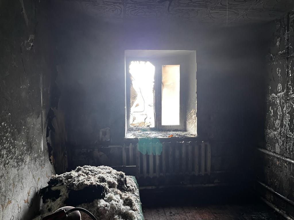 Қарғалы ауданы Петропавл ауылында жеке үйде газ баллоны жарылды