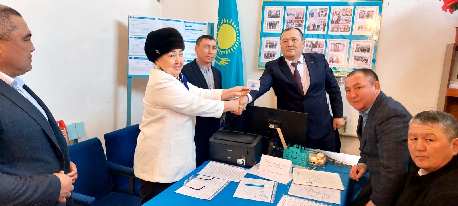 ЖЕТІСАЙ АУДАНЫ АУМАҒЫНДА ОРНАЛАСАҚАН ОКРУГТІК САЙЛАУ КОМИССИЯЛАРЫНЫҢ ХАБАРЛАМАСЫ