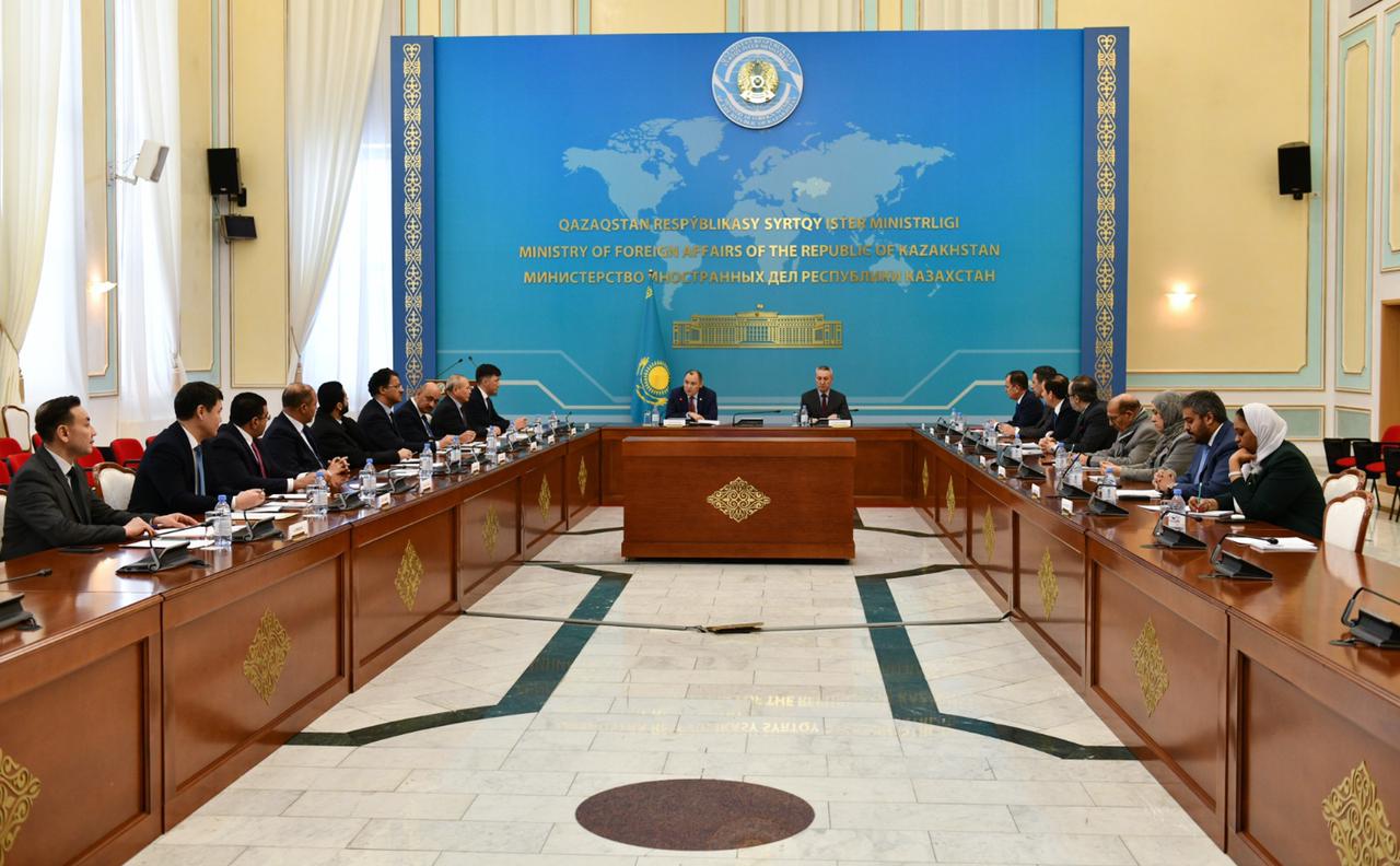 The prospects of comprehensive cooperation between Kazakhstan and Arab countries were discussed at the MFA of Kazakhstan