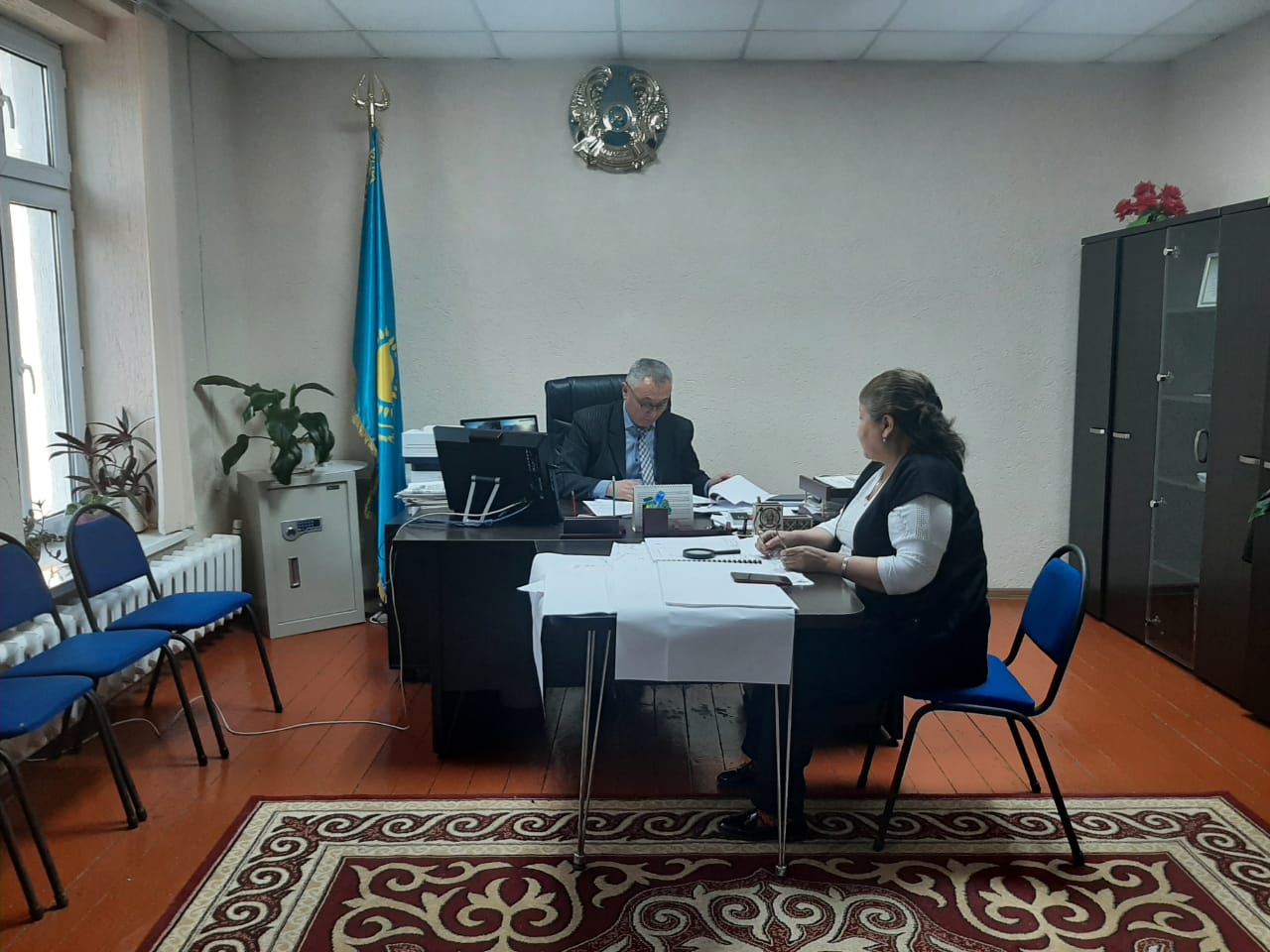 Фотоотчет с совещания с членами организации "Профсоюз"