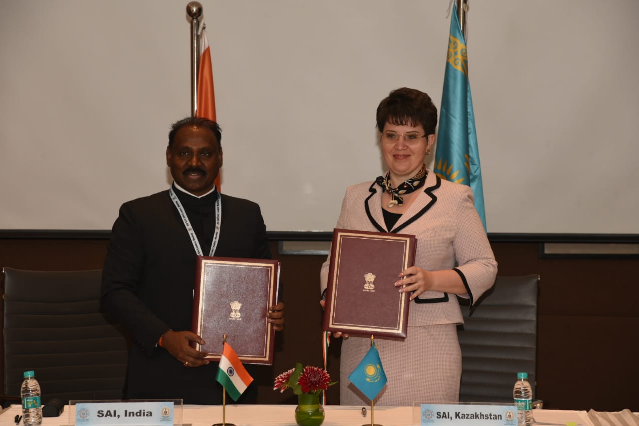 Подписан Меморандум о взаимопонимании и сотрудничестве между высшими органами аудита Казахстана и Индии