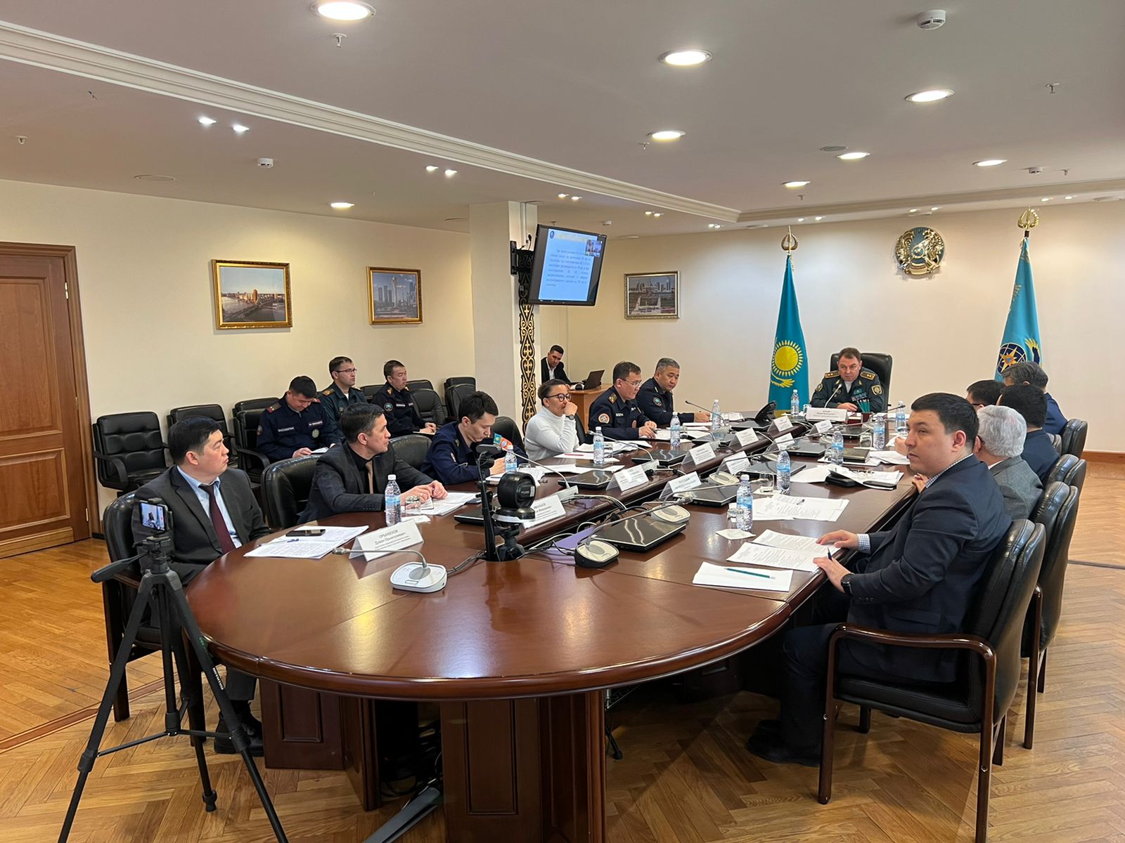 ТЖМ-да сейсмикалық қауіпсіздік жөніндегі ведомствоаралық мемлекеттік комиссия отырысы өтті
