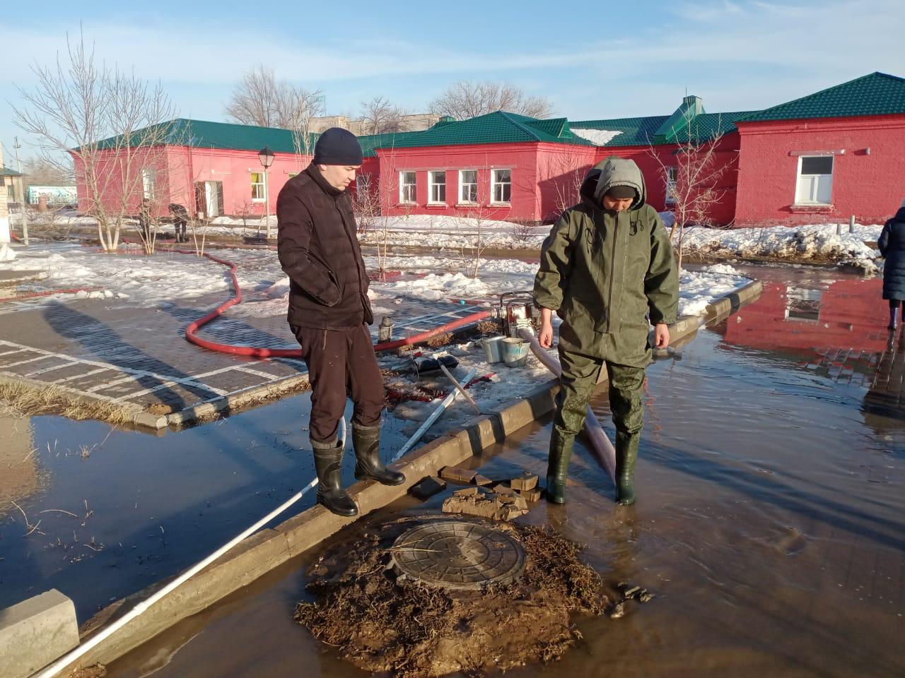 Республика бойынша су тасқынына қарсы іс-шаралар жүргізілуде