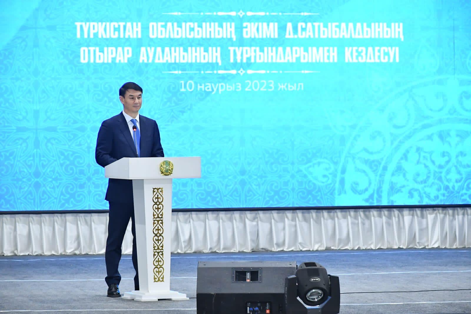 ТУРКЕСТАН: ПРОДОЛЖАТСЯ РАБОТЫ ПО РАЗВИТИЮ ОТЫРАРСКОГО РАЙОНА