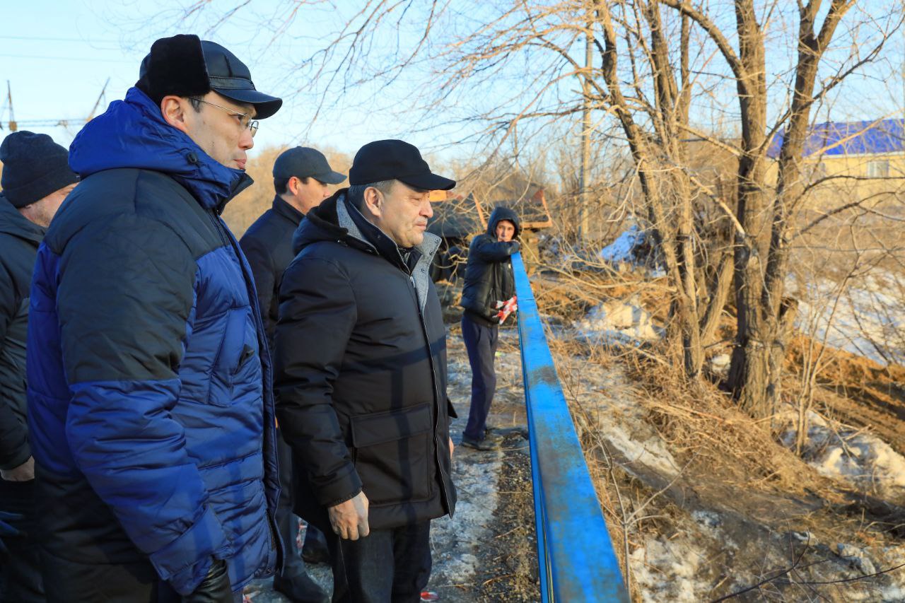 Проверена готовность водохранилищ Актобе к приему воды