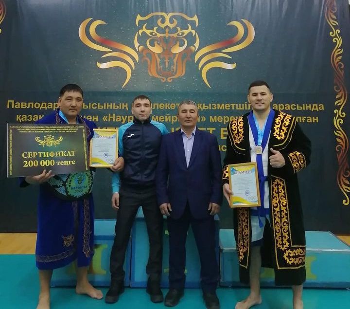 Областные соревнования по қазақ күресі