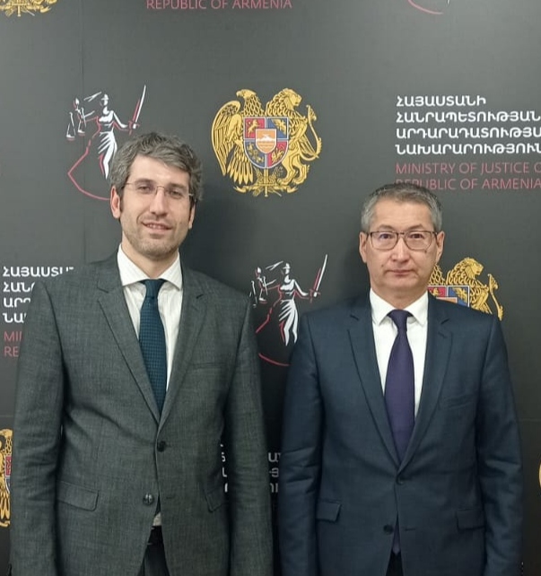 Reforms in Kazakhstan Discussed at Ministry of Justice of Armenia