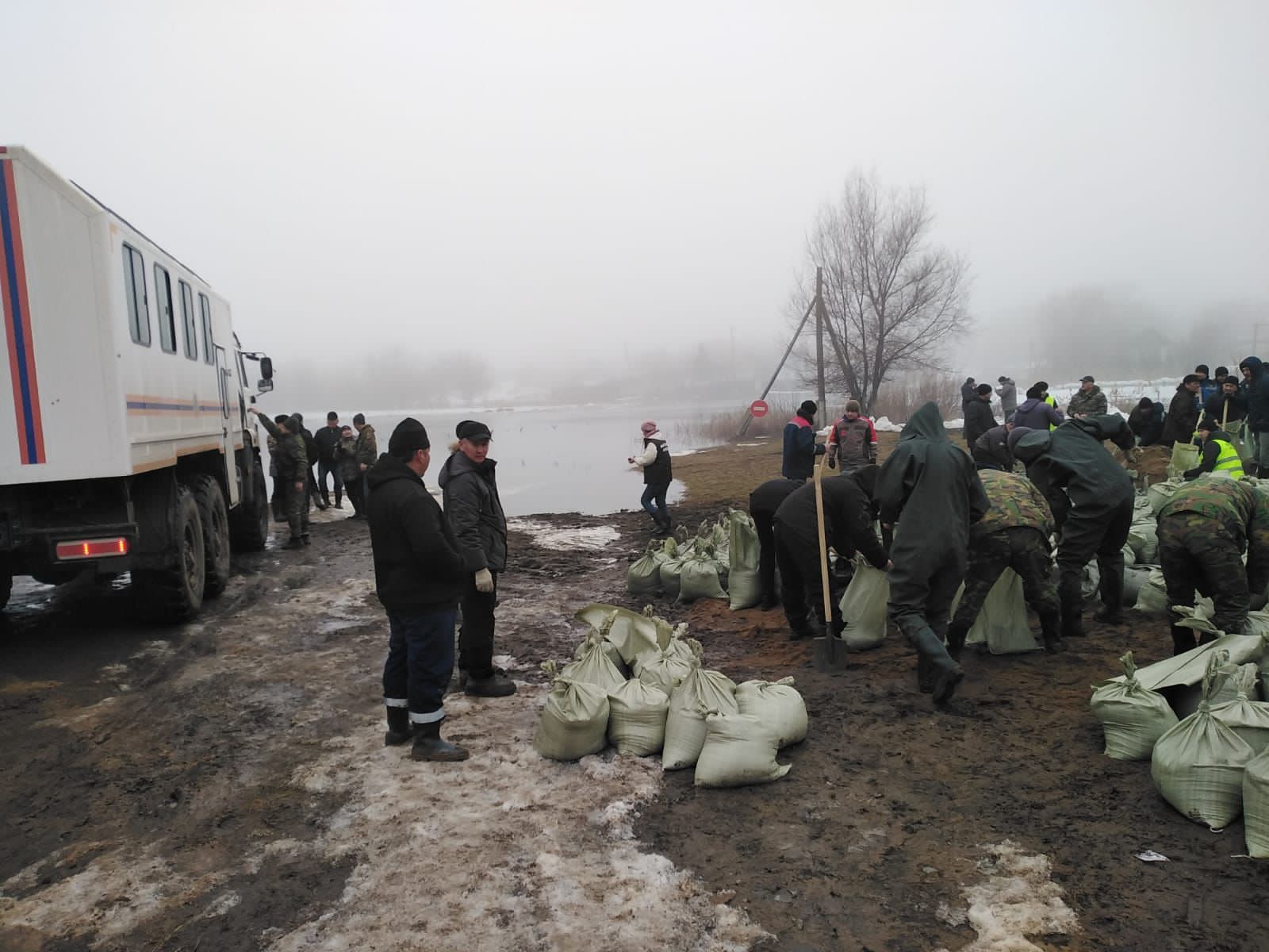 Информация по паводковой ситуации в Западно-Казахстанской области