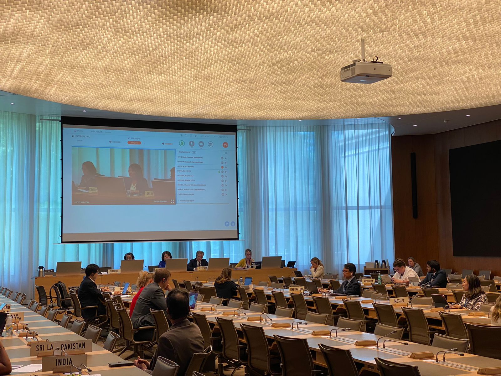 Қазақстанның төрағалығымен ДСҰ-ның Қызметтер саудасы жөніндегі сессиясының отырысы өтті