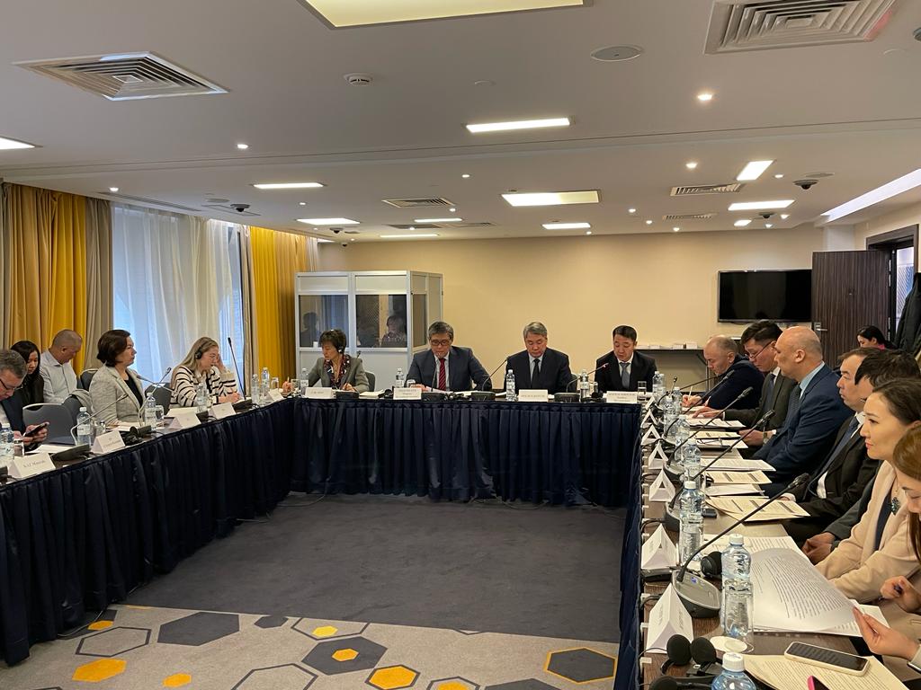 Заседание рабочей группы по безопасности хвостохранилищ и предотвращению аварийного загрязнения водных объектов в Казахстане