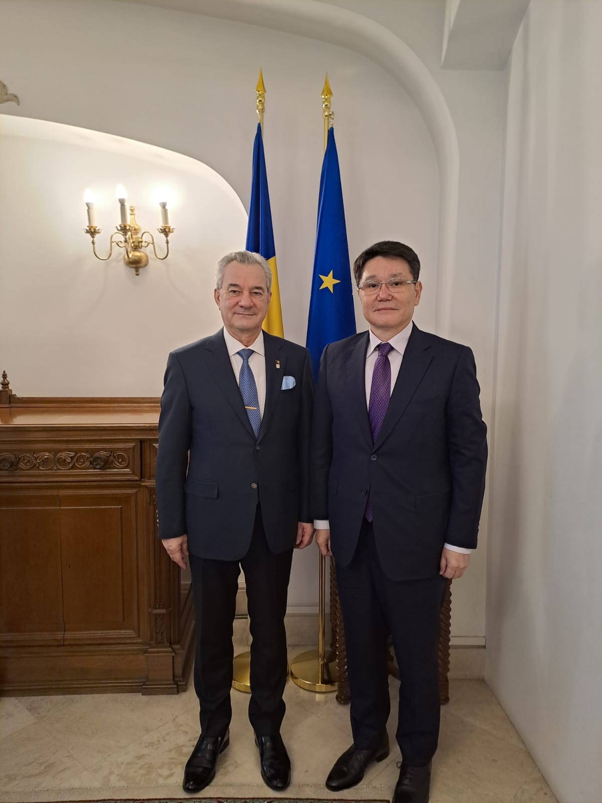 Румыния Президенті Әкімшілігінде Қазақстанмен ынтымақтастықтың жаңа бағыттары талқыланды