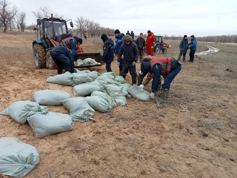 Батыс Қазақстан облысындағы су тасқыны жағдайы туралы ақпарат