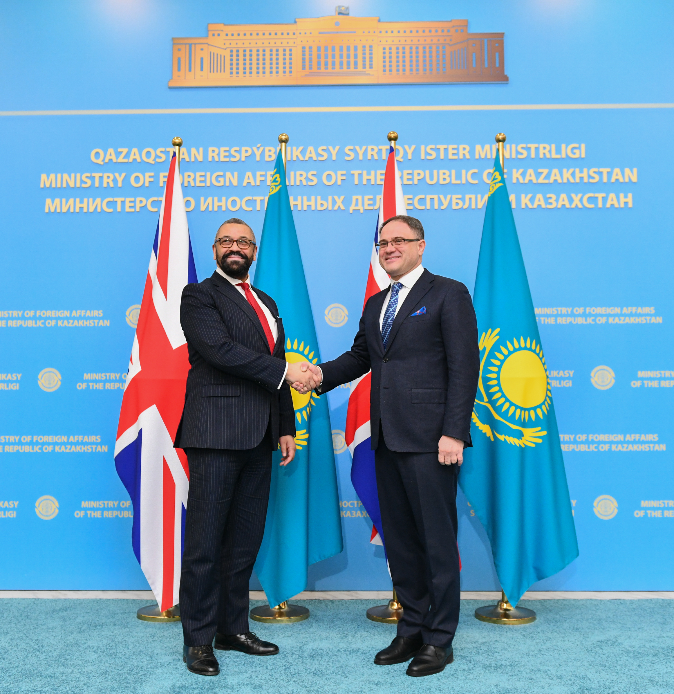 Strengthening of Comprehensive Partnership Discussed with UK Secretary of State at Kazakh Foreign Ministry