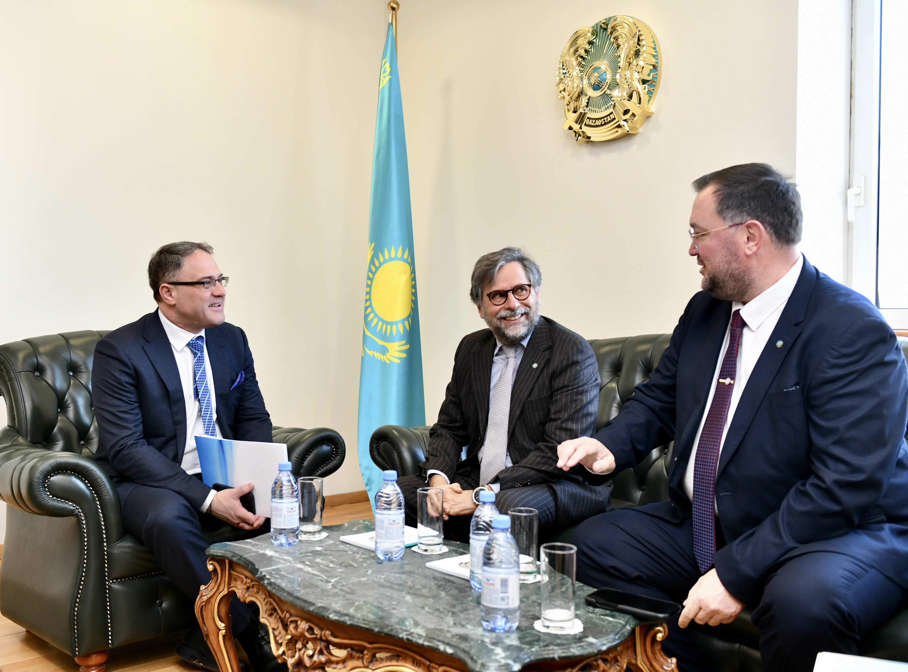 В МИД Казахстана приняли делегацию Средиземноморской парламентской ассамблеи