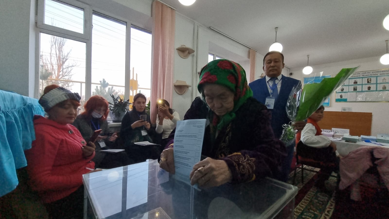 Одной из первых в Жетысу проголосовала 101-летняя жительница