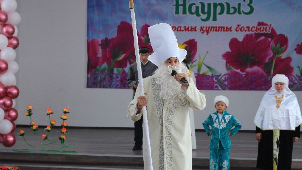 Кыдыр-ата поздравил школьников Каркаралинского района с Наурызом