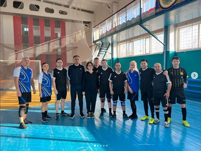 Товарищеский турнир по мини - футболу и волейболу  посвященный празднованию Наурыз мейрамы