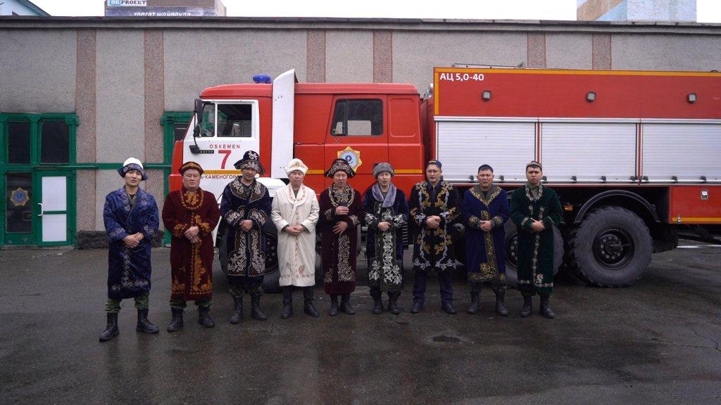 Челленж «День национальной одежды» провели в ДЧС ВКО
