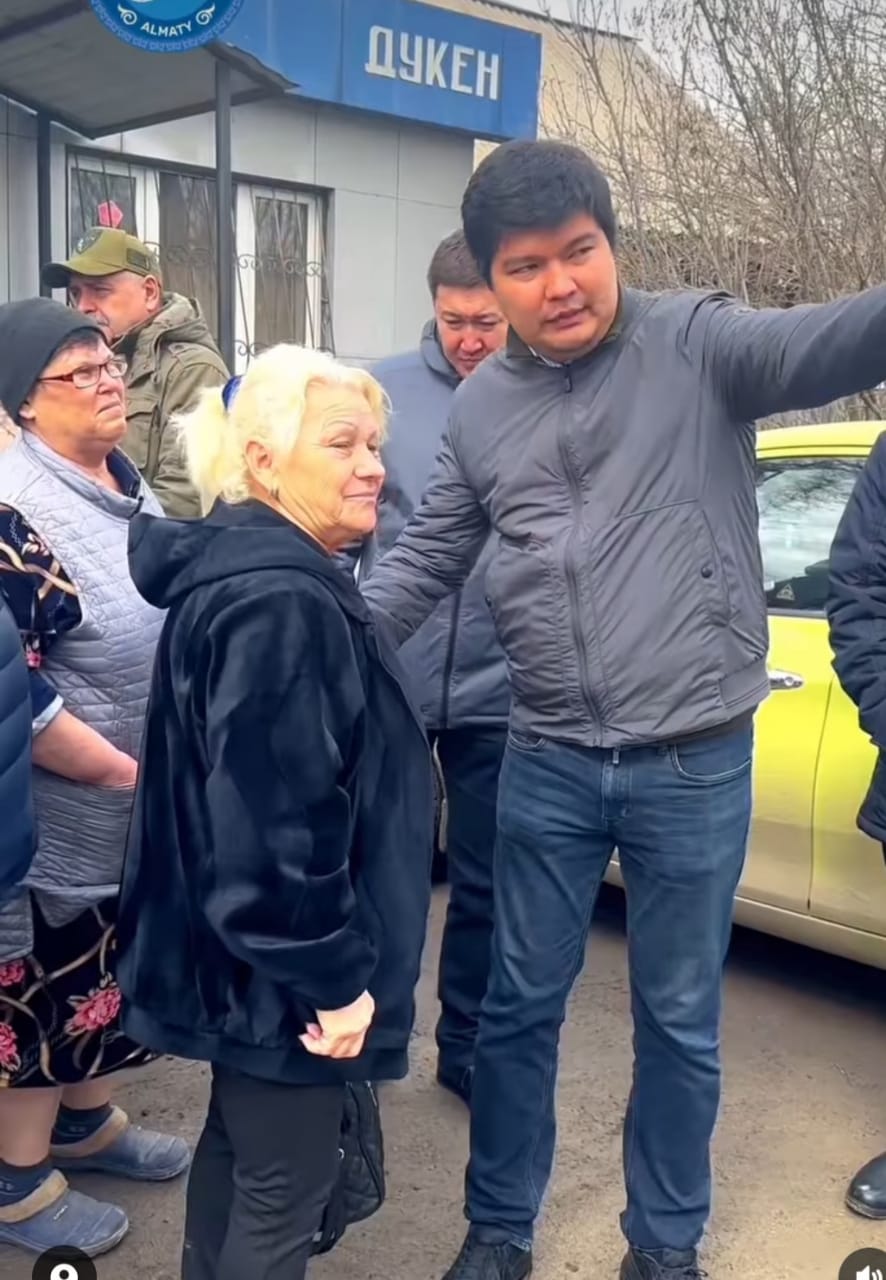 Рабочий визит акима района по объектам