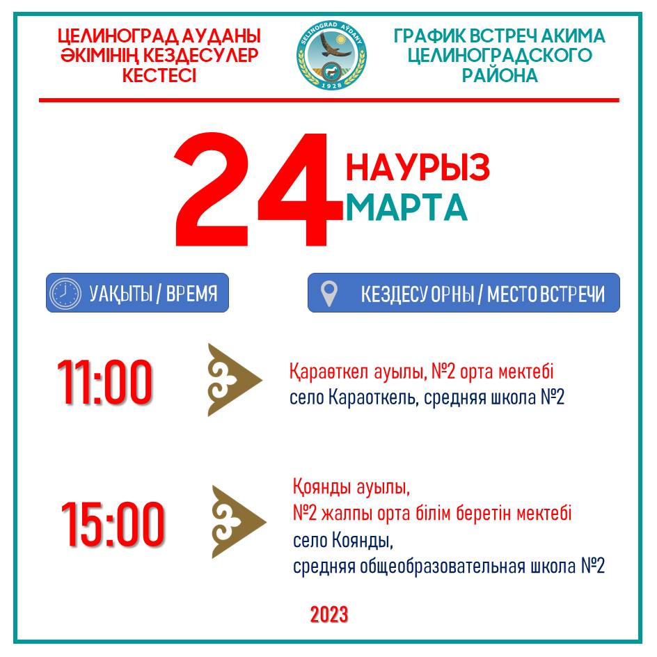 К сведению жителей Караоткельского сельского округа и села Коянды!