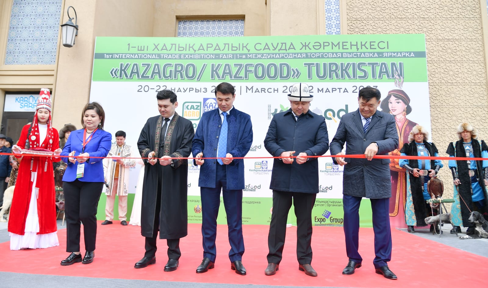 "KazAgro/KazFood Turkistan": Әбілхайыр Тамабек халықаралық көрмеге қатысушыларды құттықтады