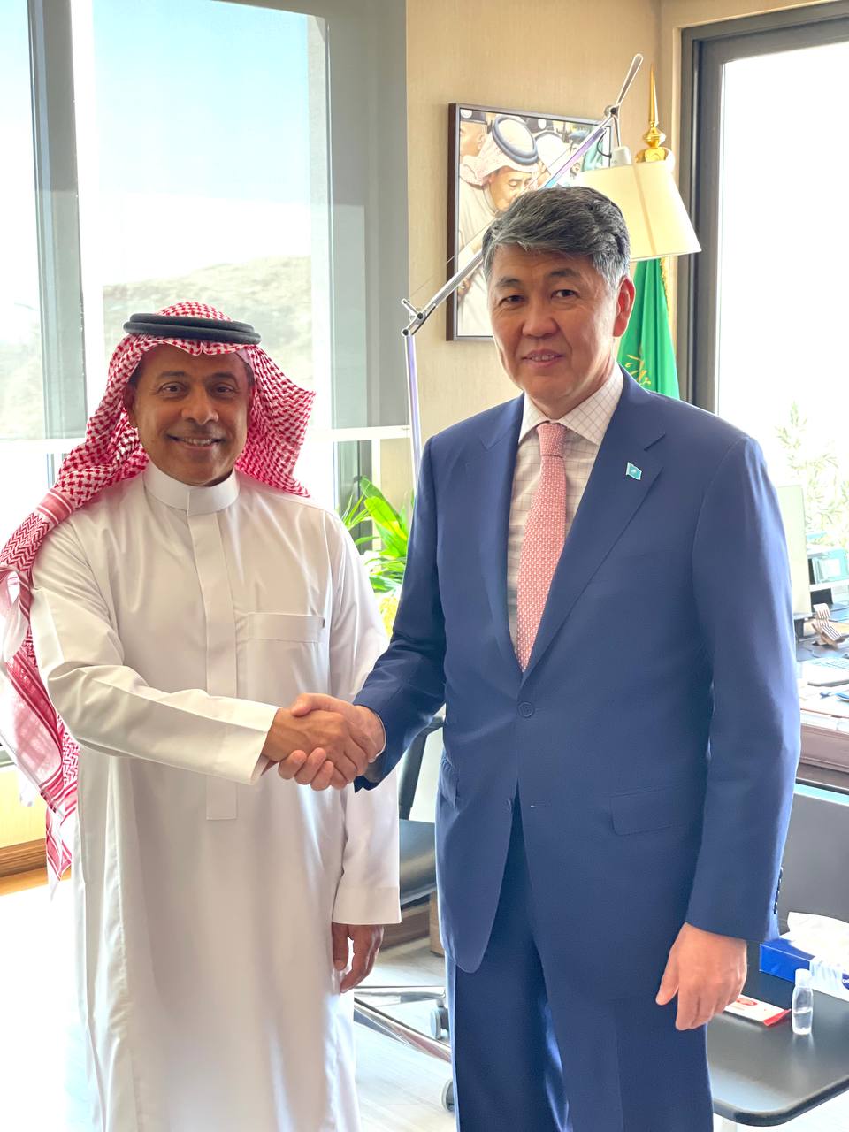 Ambassador of Kazakhstan met with the head of a largest Saudi travel company
