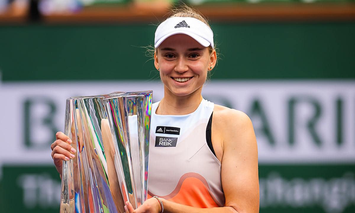 Елена Рыбакина выиграла престижный турнир в американском Индиан-Уэллсе