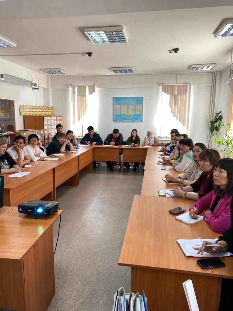 24 марта в Государственном архиве Алматинской области был проведен ...