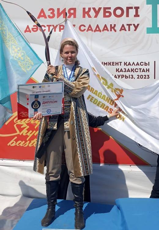 Лучница из Караганды завоевала серебряную медаль на Кубке Азии