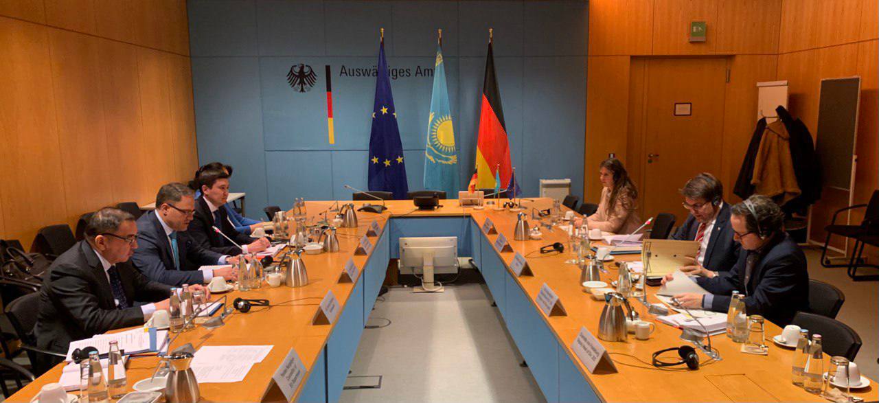В рамках политических консультаций МИД Казахстана и Германии задан курс на дальнейшее укрепление двустороннего партнёрства