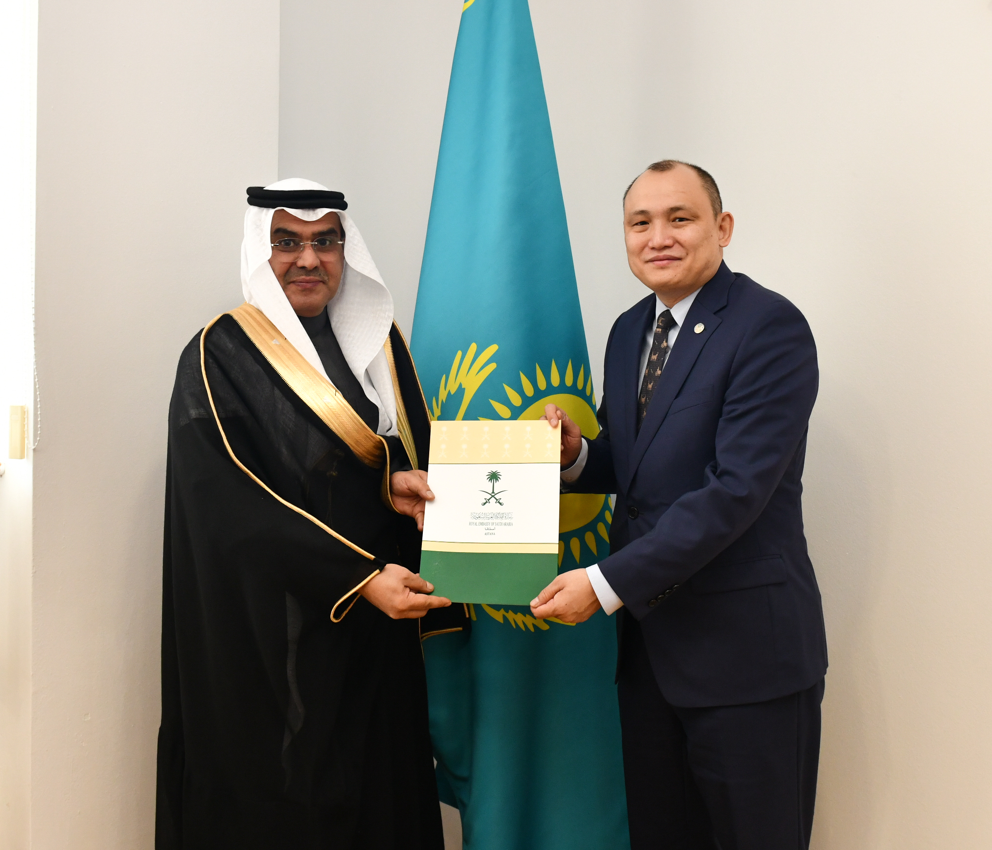 Ambassador of Saudi Arabia to Kazakhstan Presented Copies of Credentials