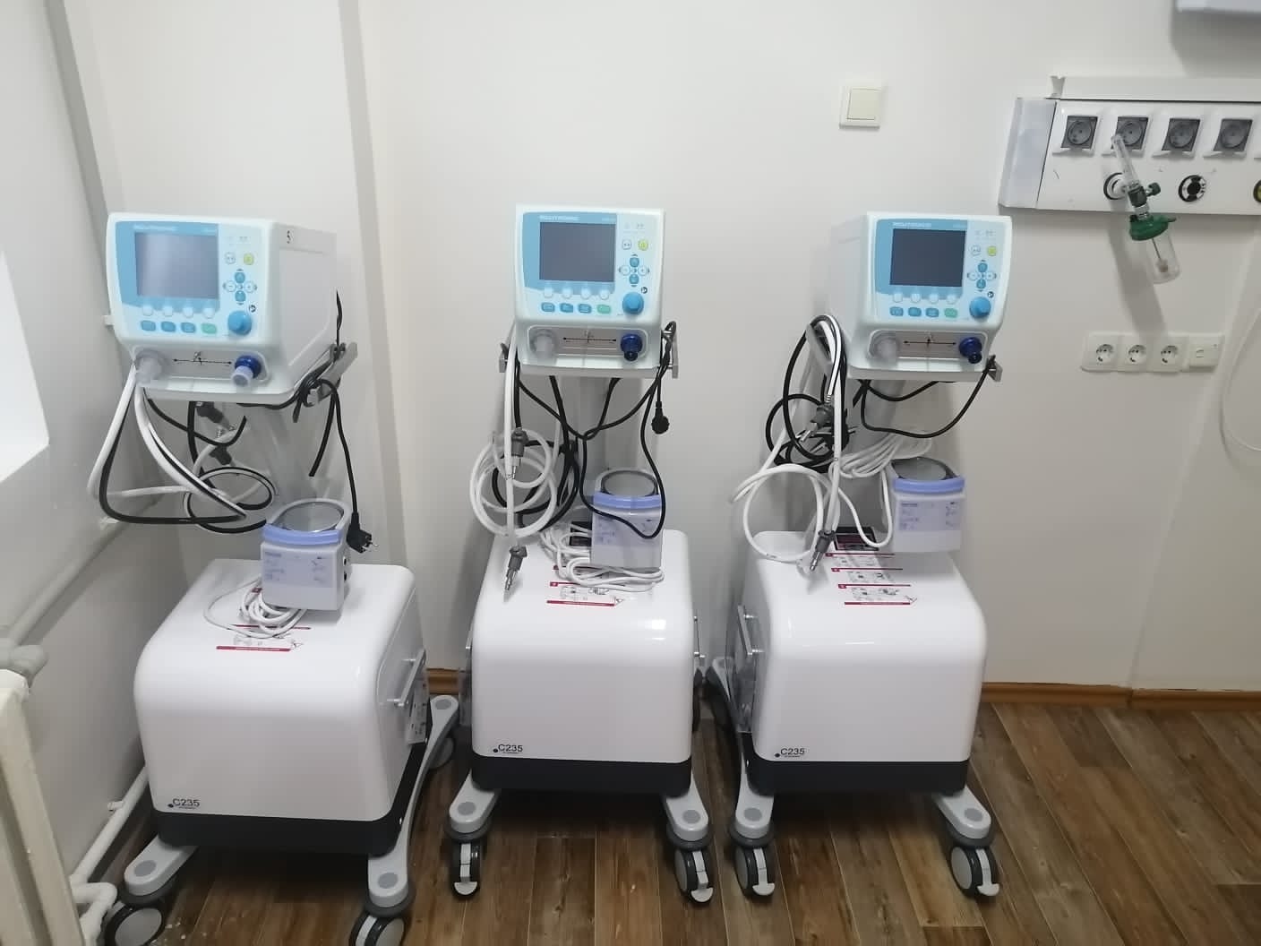 Новыми аппаратами ИВЛ для новорождённых оснастили Центральную больницу Балхаша