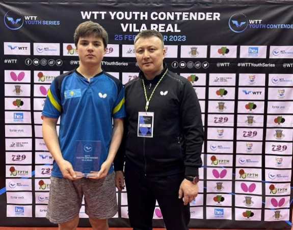 И снова золото: Карагандинский теннисист Алан Курмангалиев одержал победу на международных состязаниях