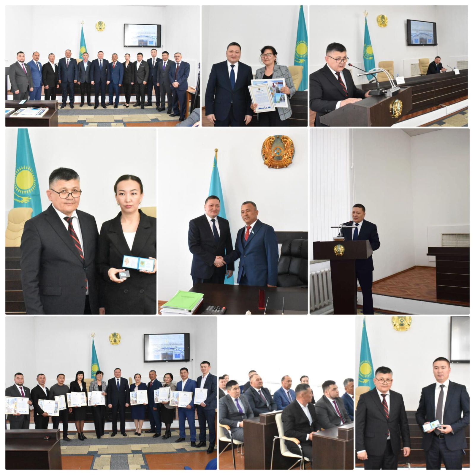 The first organizational session of the 8th convocation of the district maslikhat was held