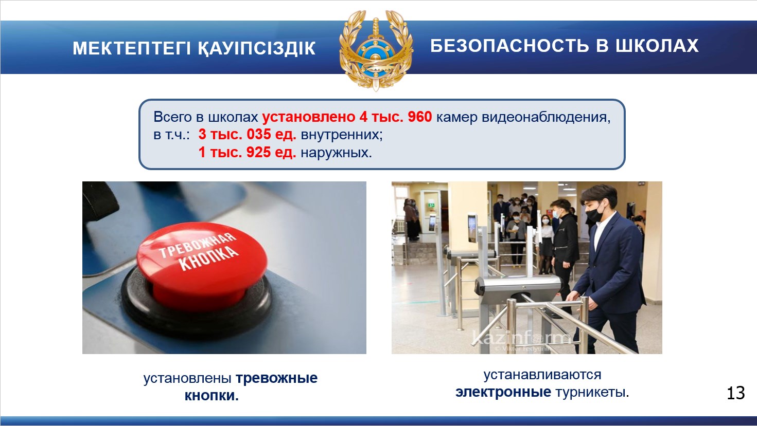 Заппаров: в шоклах Алматы установлено порядка 5 тысяч камер видеонаблюдения