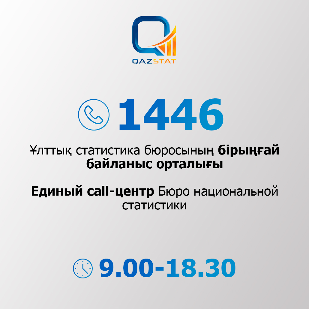 1446 – Қазақстанда статистика мәселелері жөніндегі байланыс орталығы іске қосылды