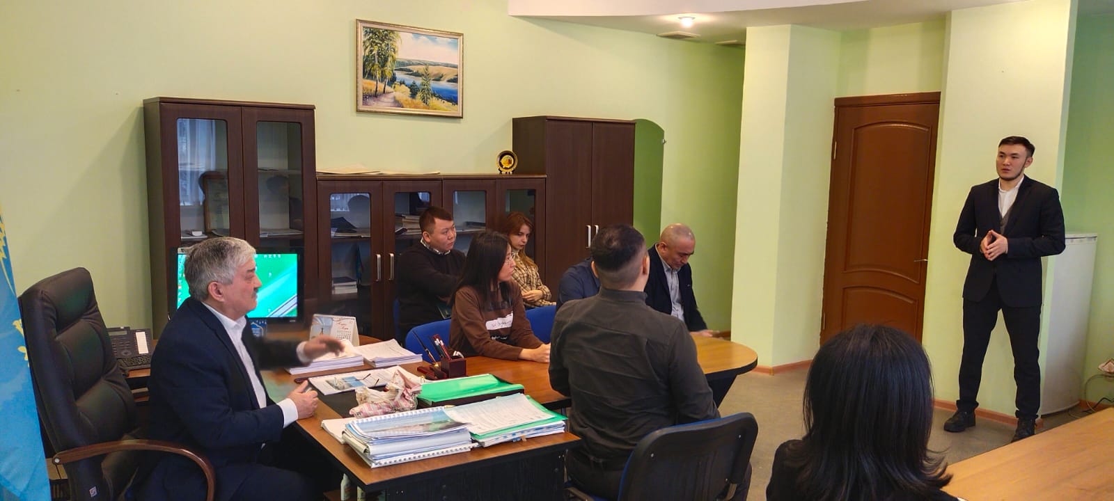 В филиале РГП "Казводхоз" СКО прошла встреча с теологом