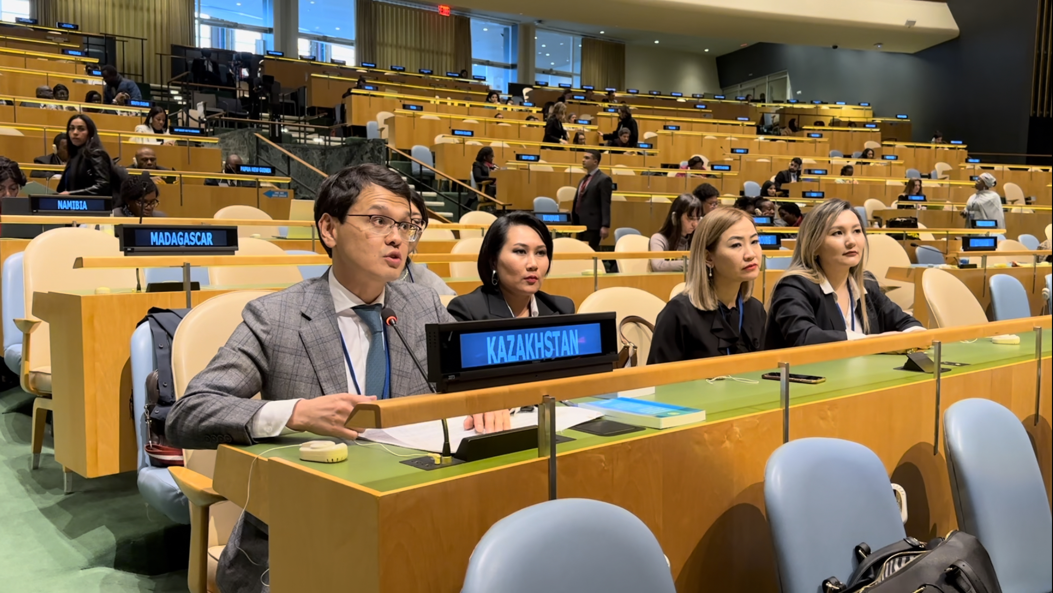 Kazakhstan is taking part in the 67th session of the UN Commission on the Status of Women