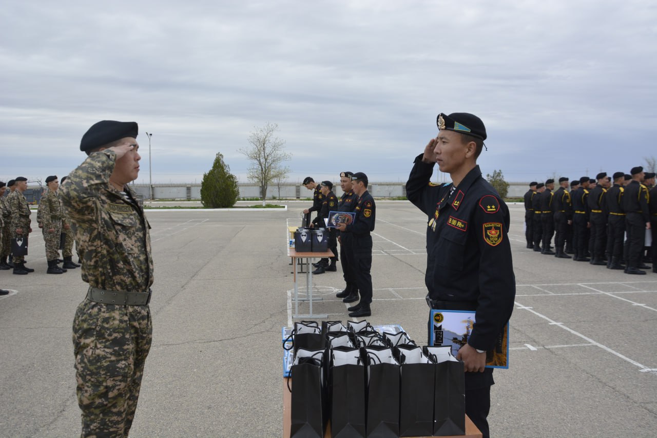Теңіз жаяу әскерінің сарбаздары үйлеріне оралмақ