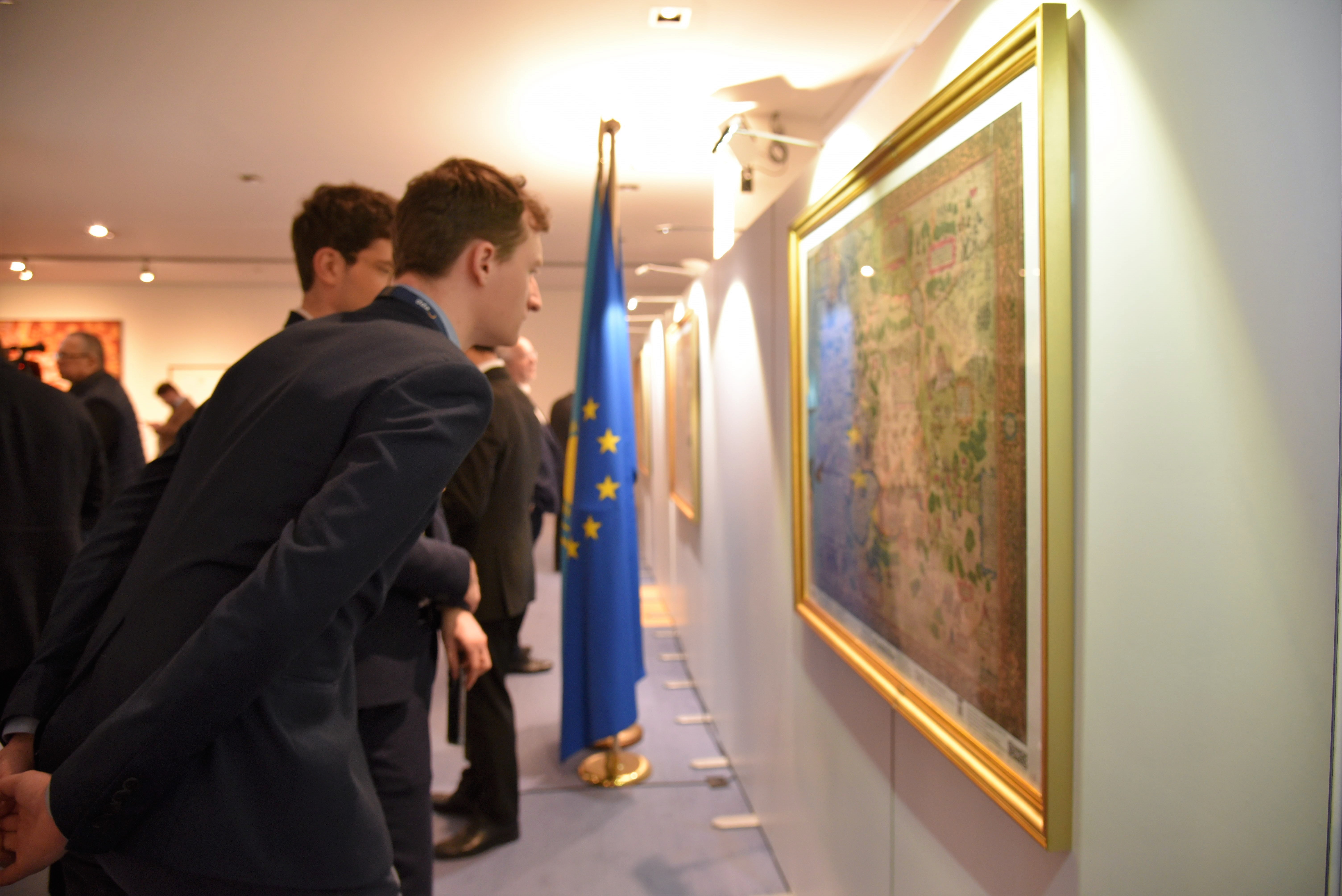 Exhibition of Historical Maps Reflecting Kazakh Nationhood Opens at European Parliament