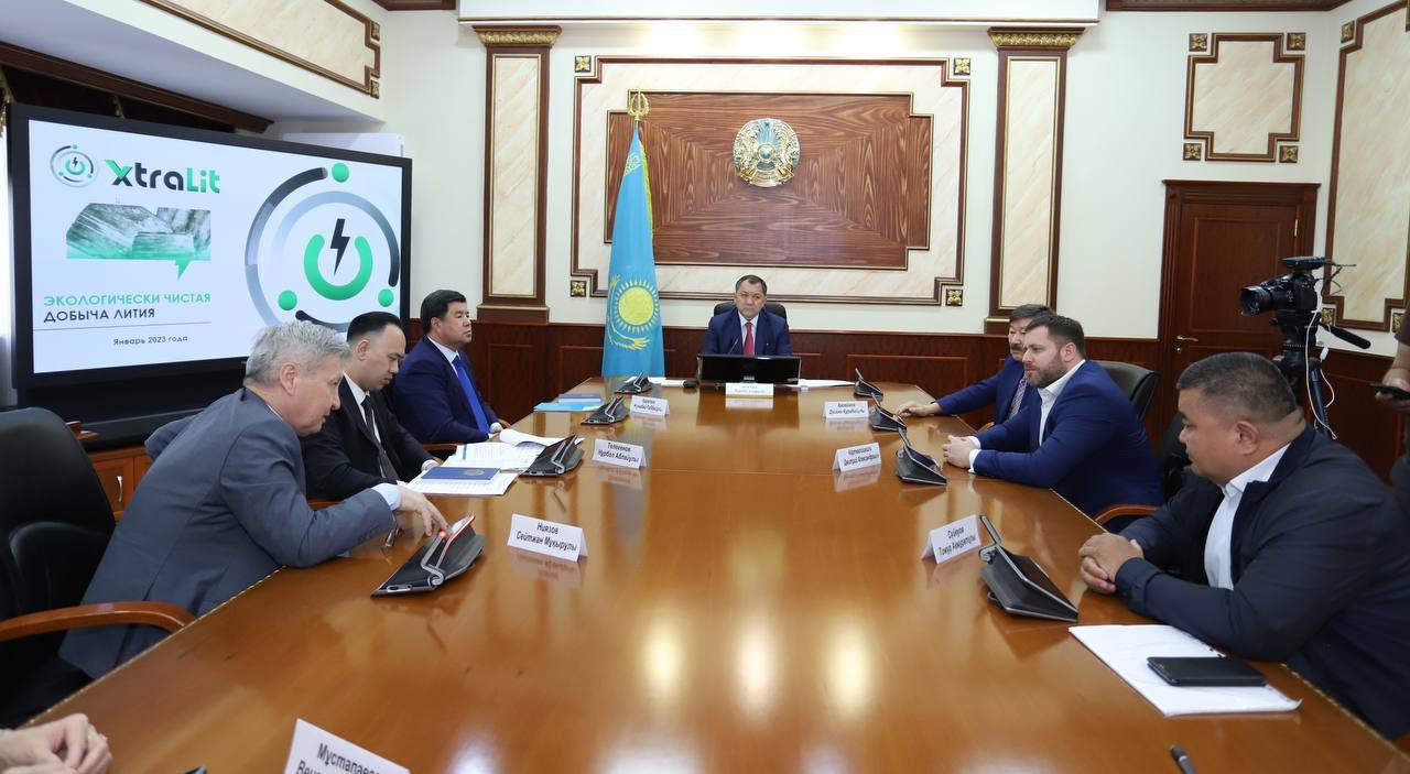 Маңғыстауда литий өндірудің инновациялық технологияларын енгізу перспективалары талқыланды